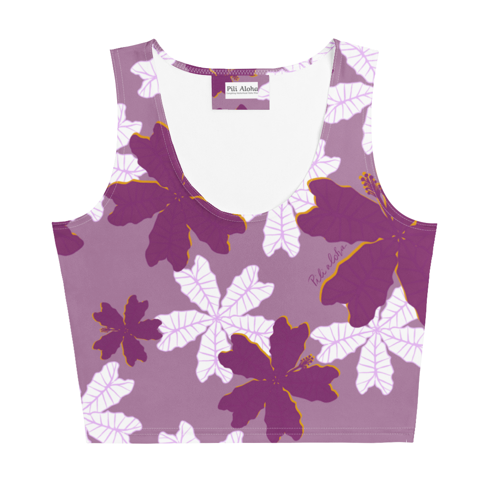 Hi Lo Crop (PURPLE)