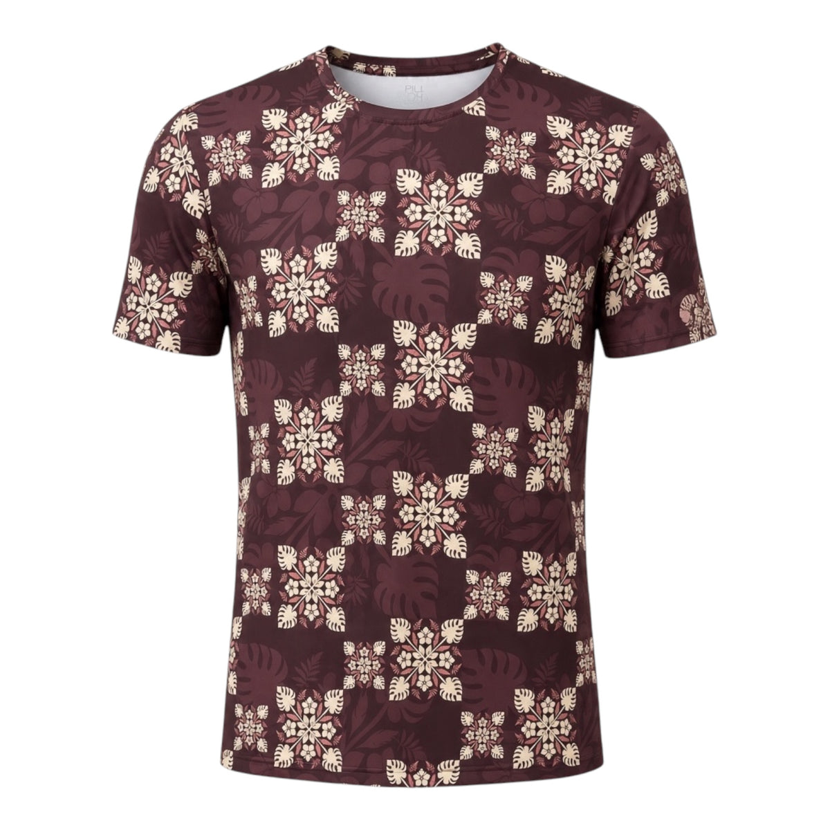 Orchid Quilt Straight Tee