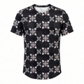 Orchid Quilt Curve Tee